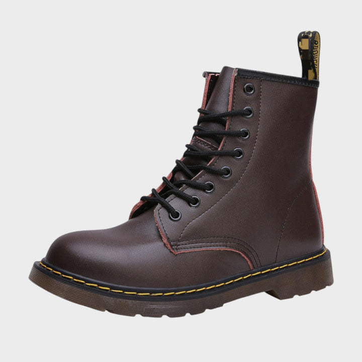 Roberta | Botas Estilo Militar con Cordones