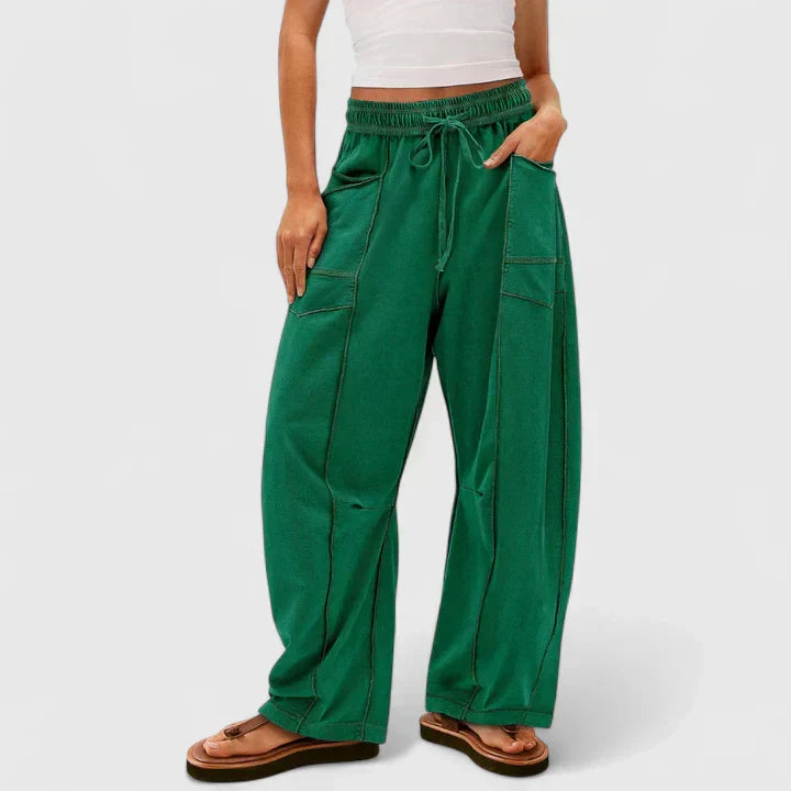 Ariadna | Pantalón Cómodo de Pierna Holgada