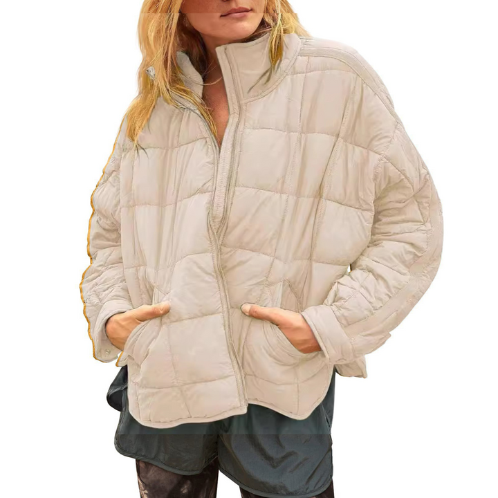 Gemma | Chaqueta Puffer Compacta con Cremallera Ligera