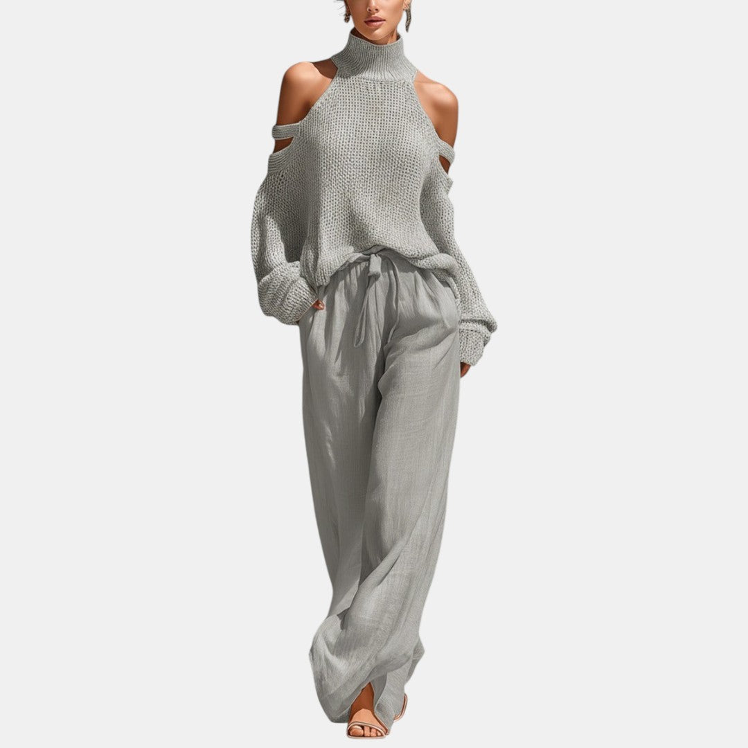 Alessia | Conjunto Hombro Descubierto Dos Piezas