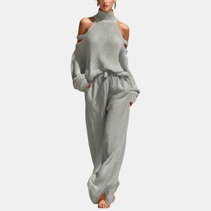 Alessia | Conjunto Hombro Descubierto Dos Piezas