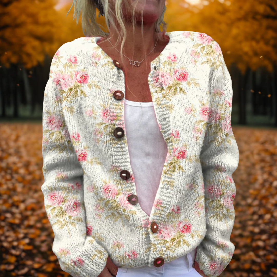 Jessie | Cárdigan Arte Floral