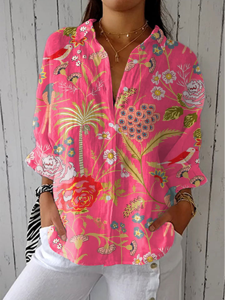 Joan | Blusa Tropical Blossom