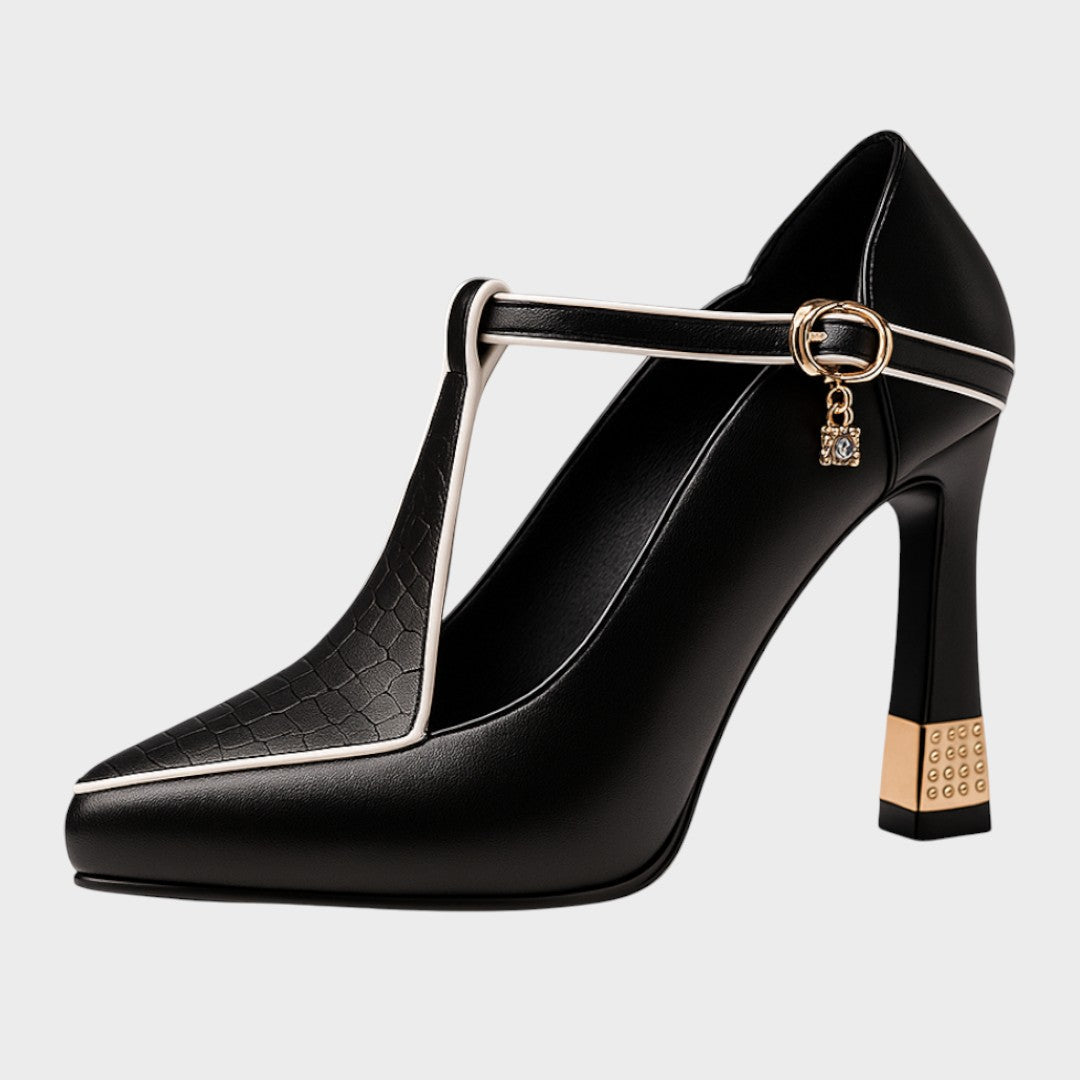 Rebeca | Zapatos de Taco Ajustables