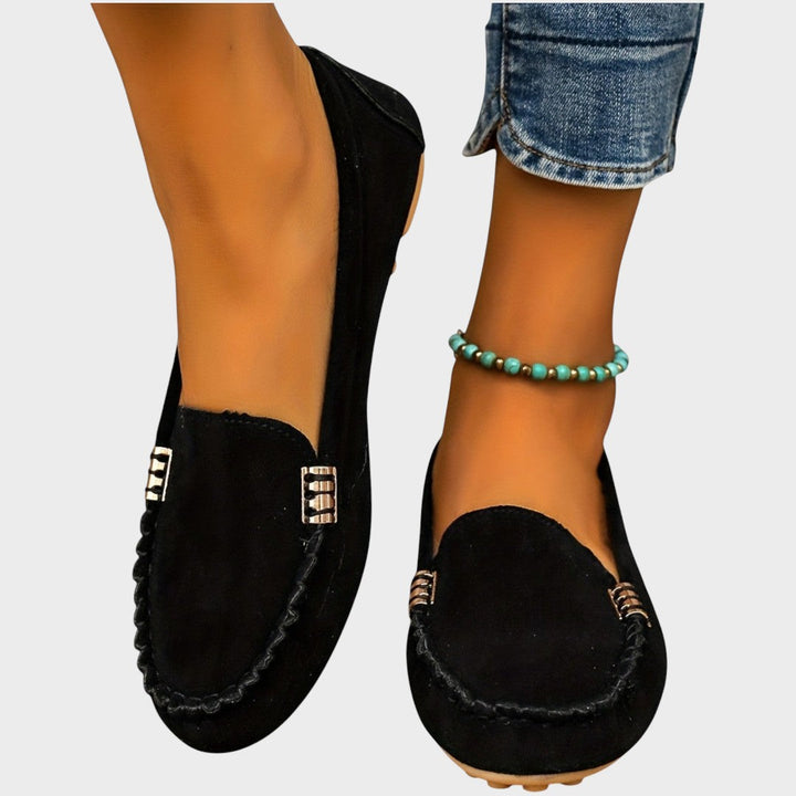 Mencía | Mocasines con Detalle Metálico