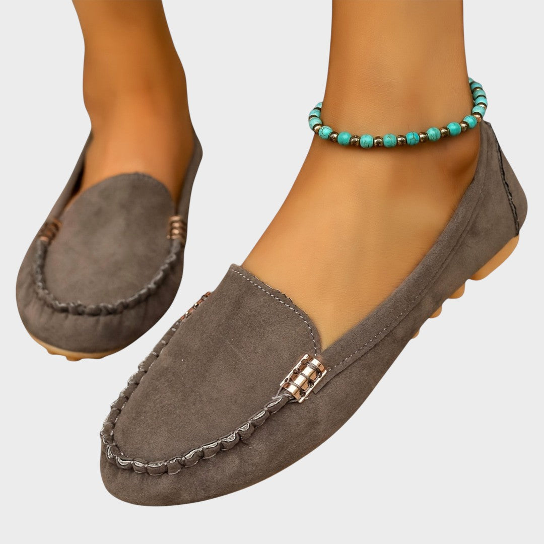 Mencía | Mocasines con Detalle Metálico
