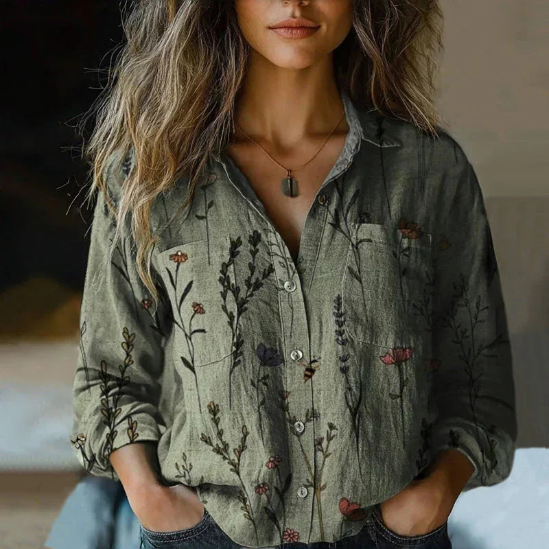 Graciela | Blusa Bohemia Estampada