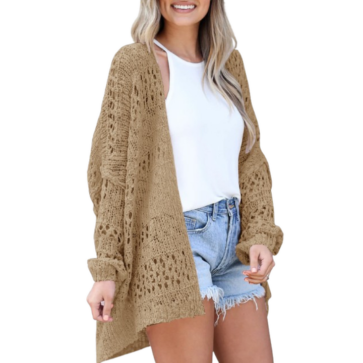Arizela | Cárdigan Boho Verano Oversized Ligero