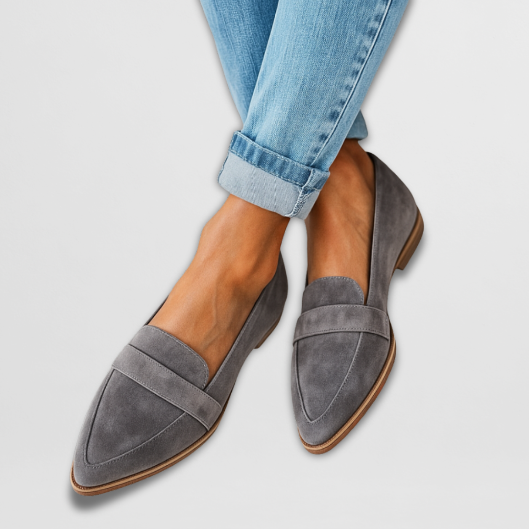 Nadia | Mocasines de ante