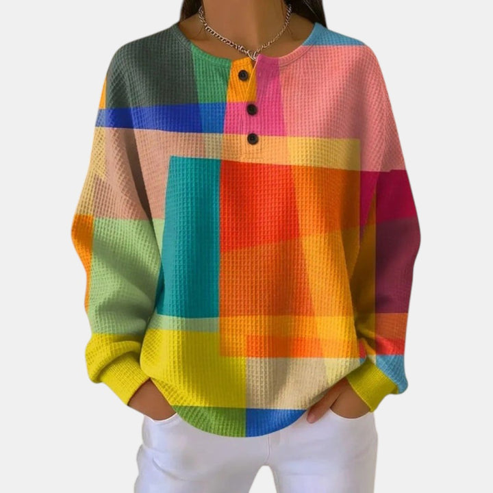 Viveca | Suéter de Punto Multicolor