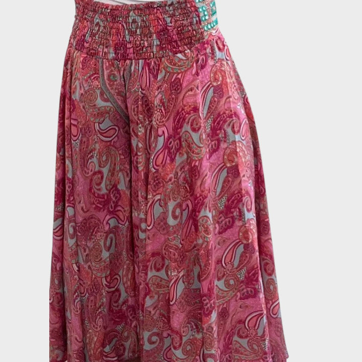 Jacinta | Pantalón Boho de Pierna Ancha