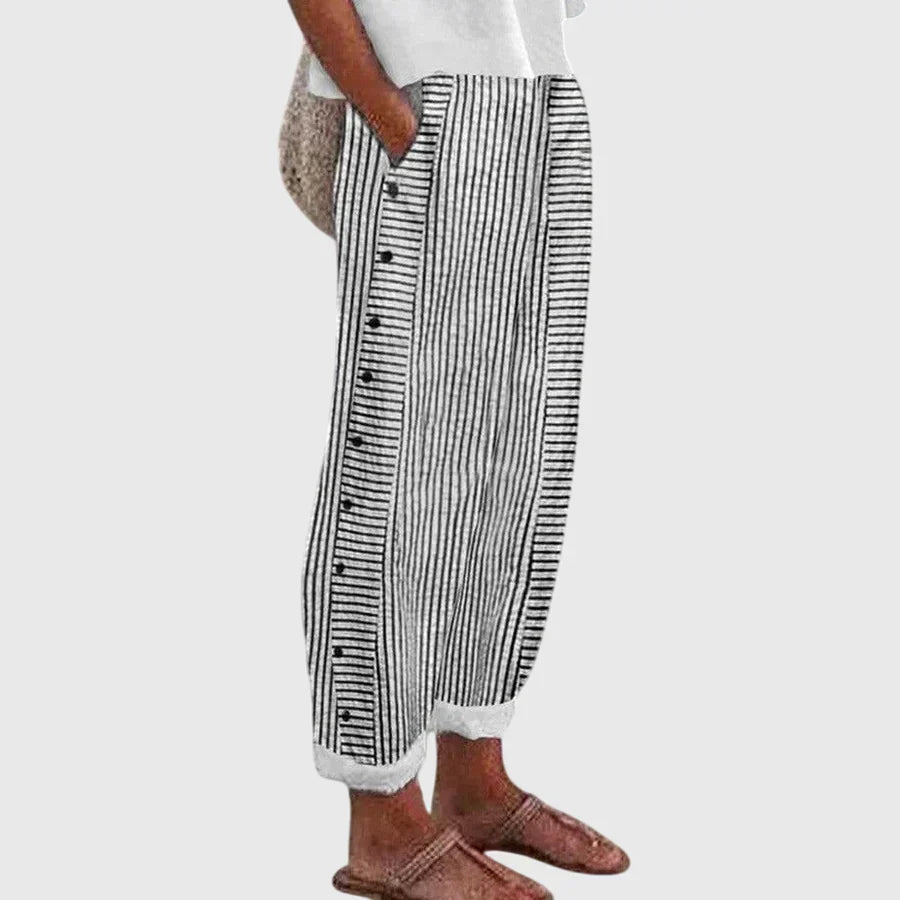 Beatriz | Pantalón Elegante de Pierna Ancha
