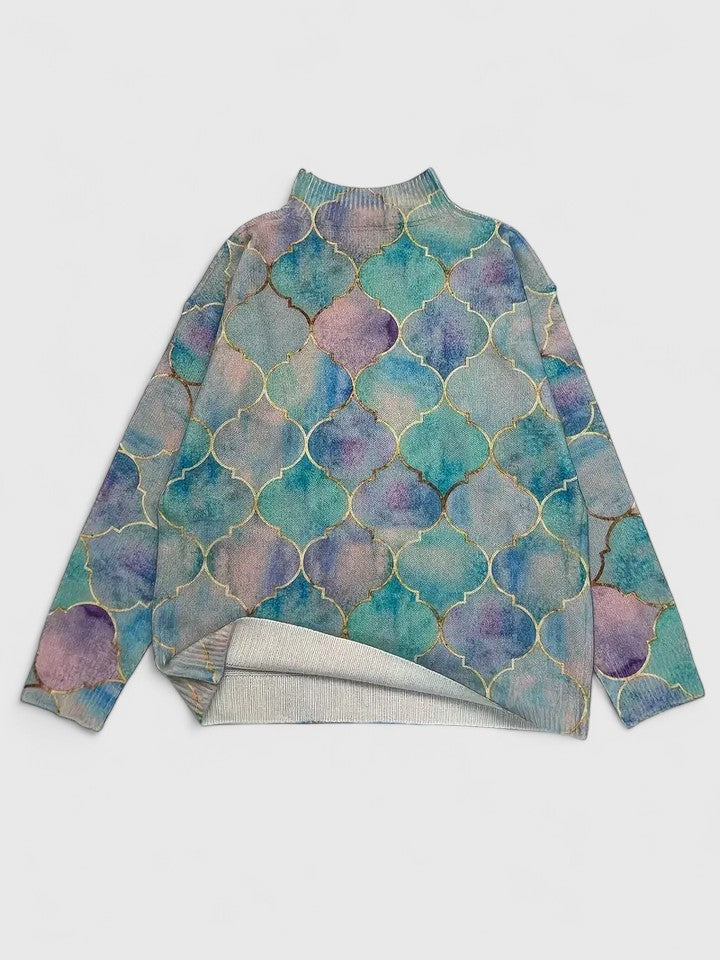 Selah | Suéter de Punto Multicolor