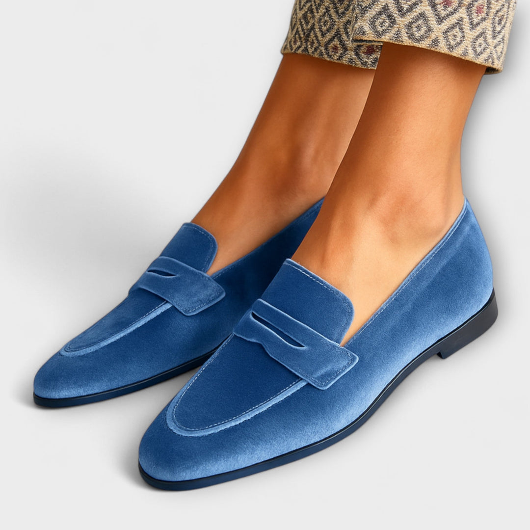 Louise | Mocasines de suave ante