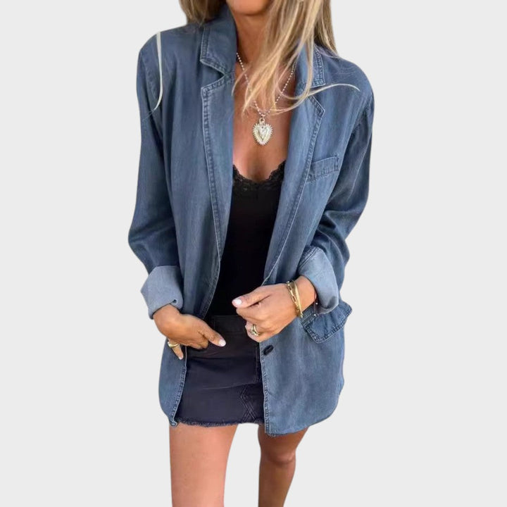 Xoana | Blazer de Jean Oversize