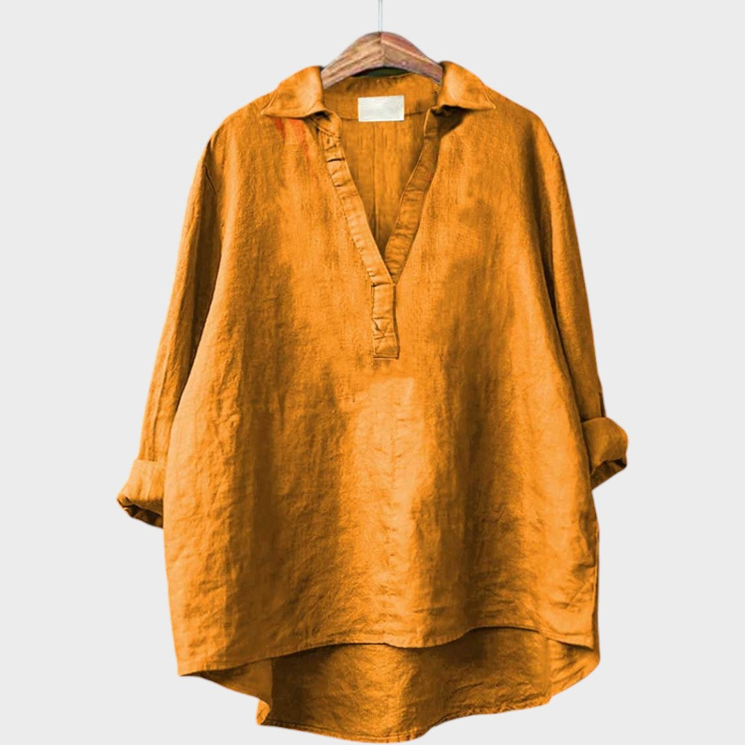 Berenice | Blusa Oversize con Cuello en V