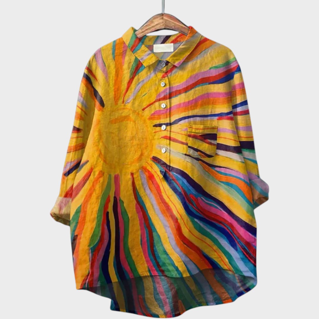 Verónica | Blusa Oversize con Botones