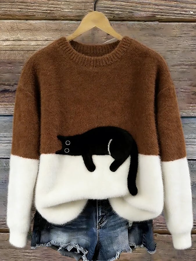 Bridget | Suéter con Diseño de Gato
