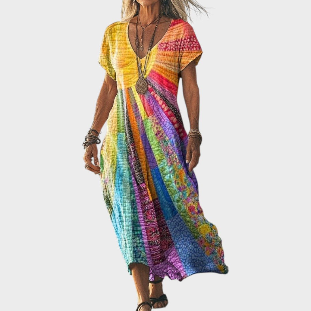 Jully | Vestido Maxi de Lino