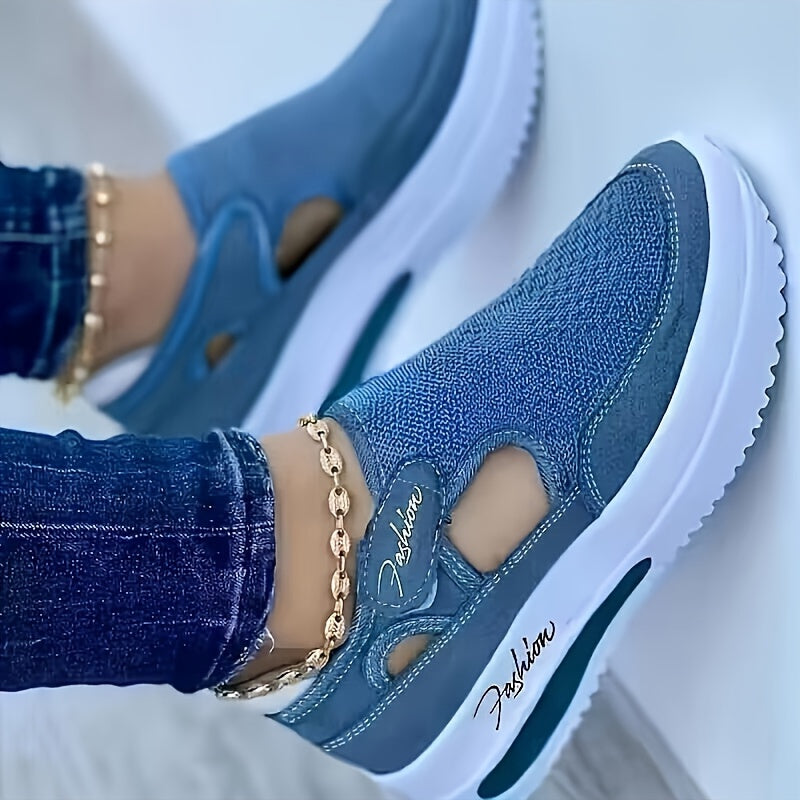 Tessa | Zapatillas Slip-On transpirables con ajuste estable