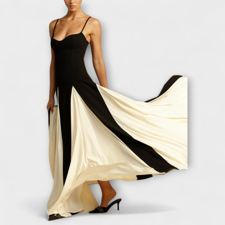 Josefina | Vestido Largo Corte A con Tul