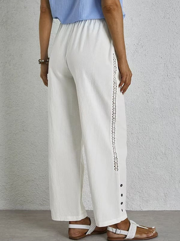 Shania | Pantalones Relajados con Botones