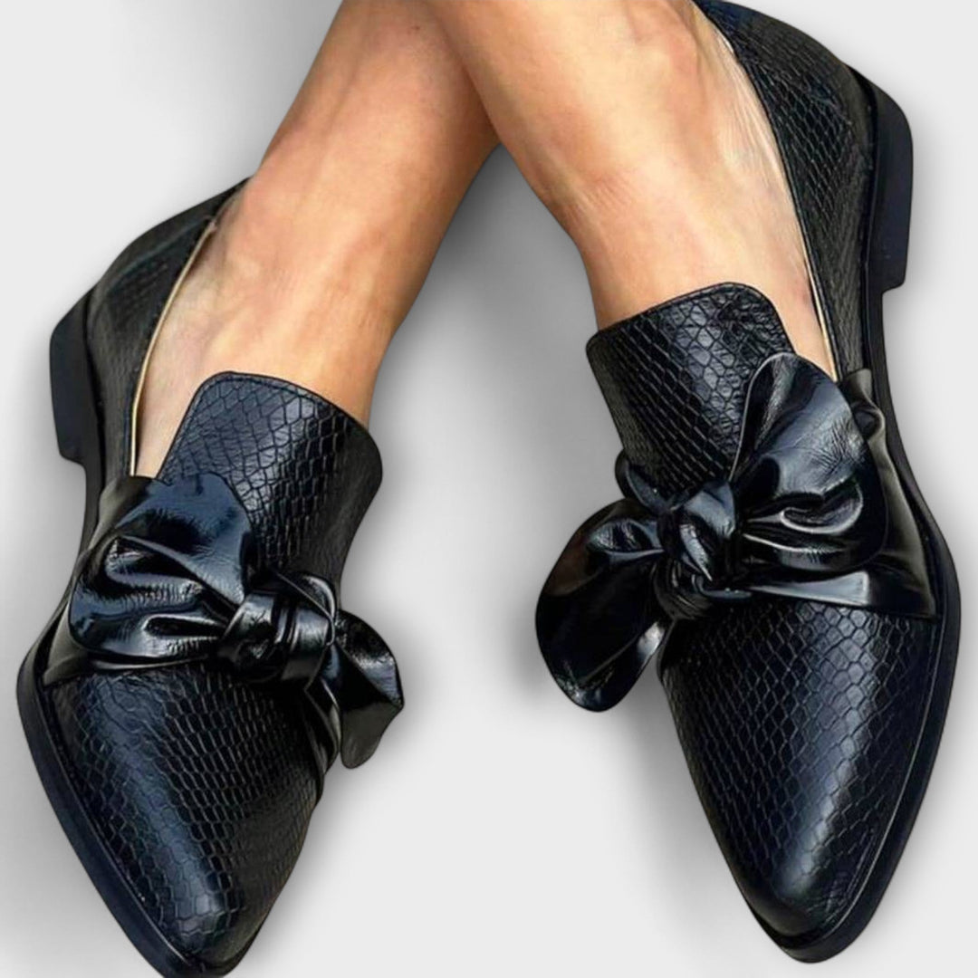 Claudia | Mocasín con lazo
