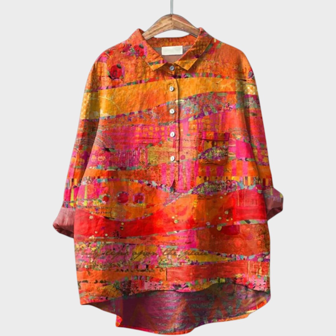 Mariela | Blusa Oversize con Botones