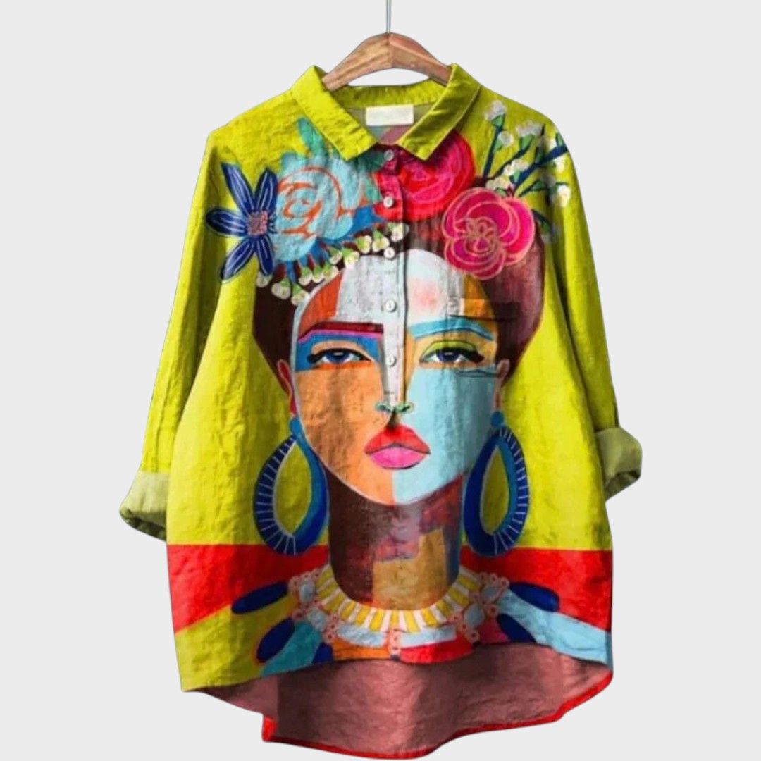 Valeria | Blusa Oversize con Botones