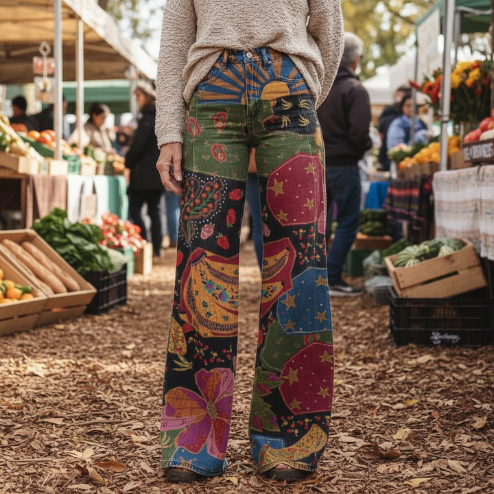 Siena | Pantalones Vintage Boho para el Día a Día