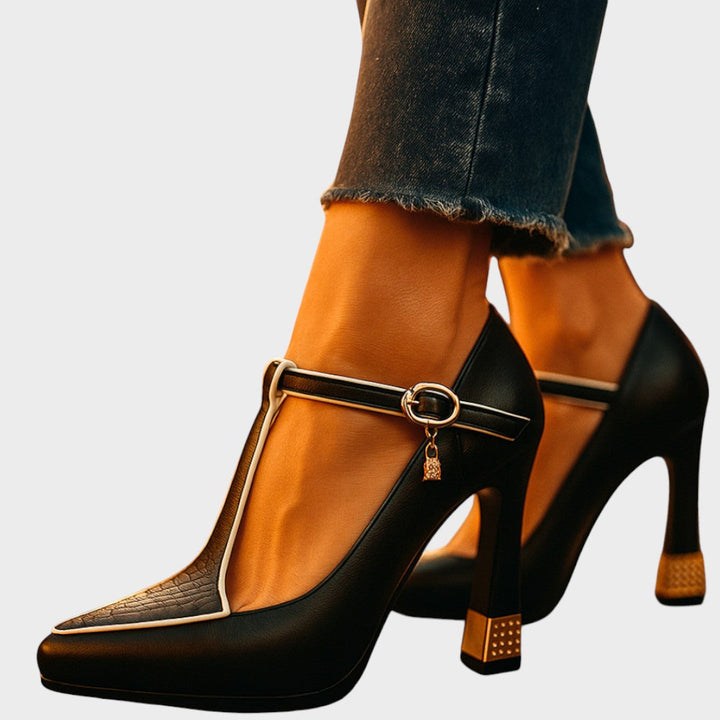 Rebeca | Zapatos de Taco Ajustables