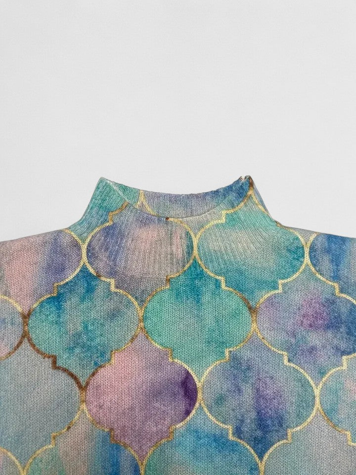 Selah | Suéter de Punto Multicolor
