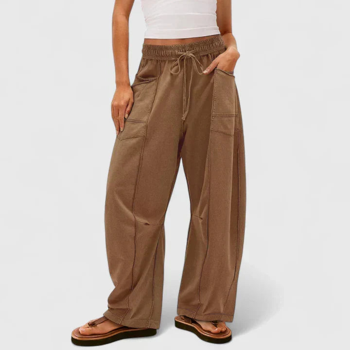 Ariadna | Pantalón Cómodo de Pierna Holgada