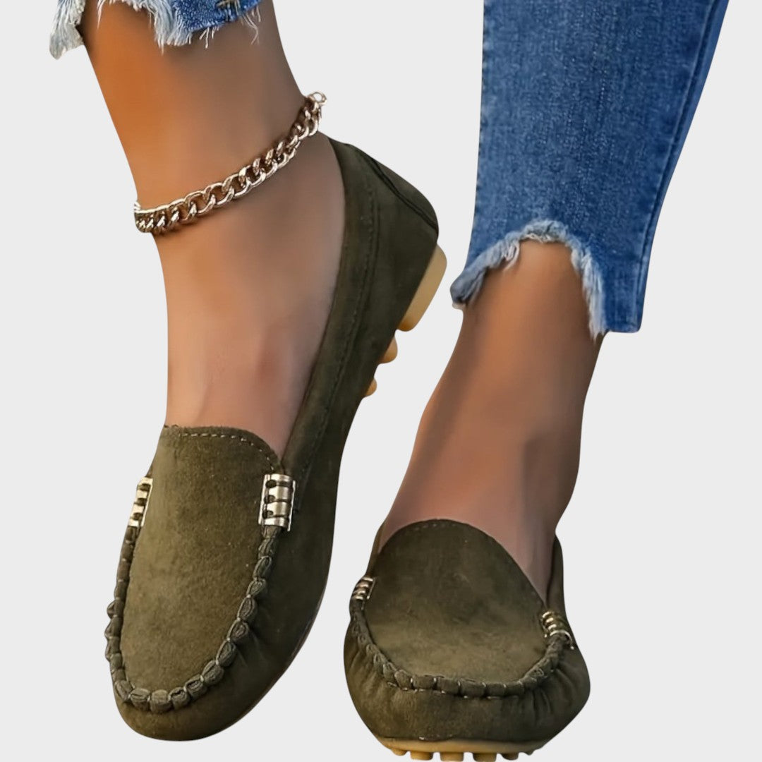 Mencía | Mocasines con Detalle Metálico