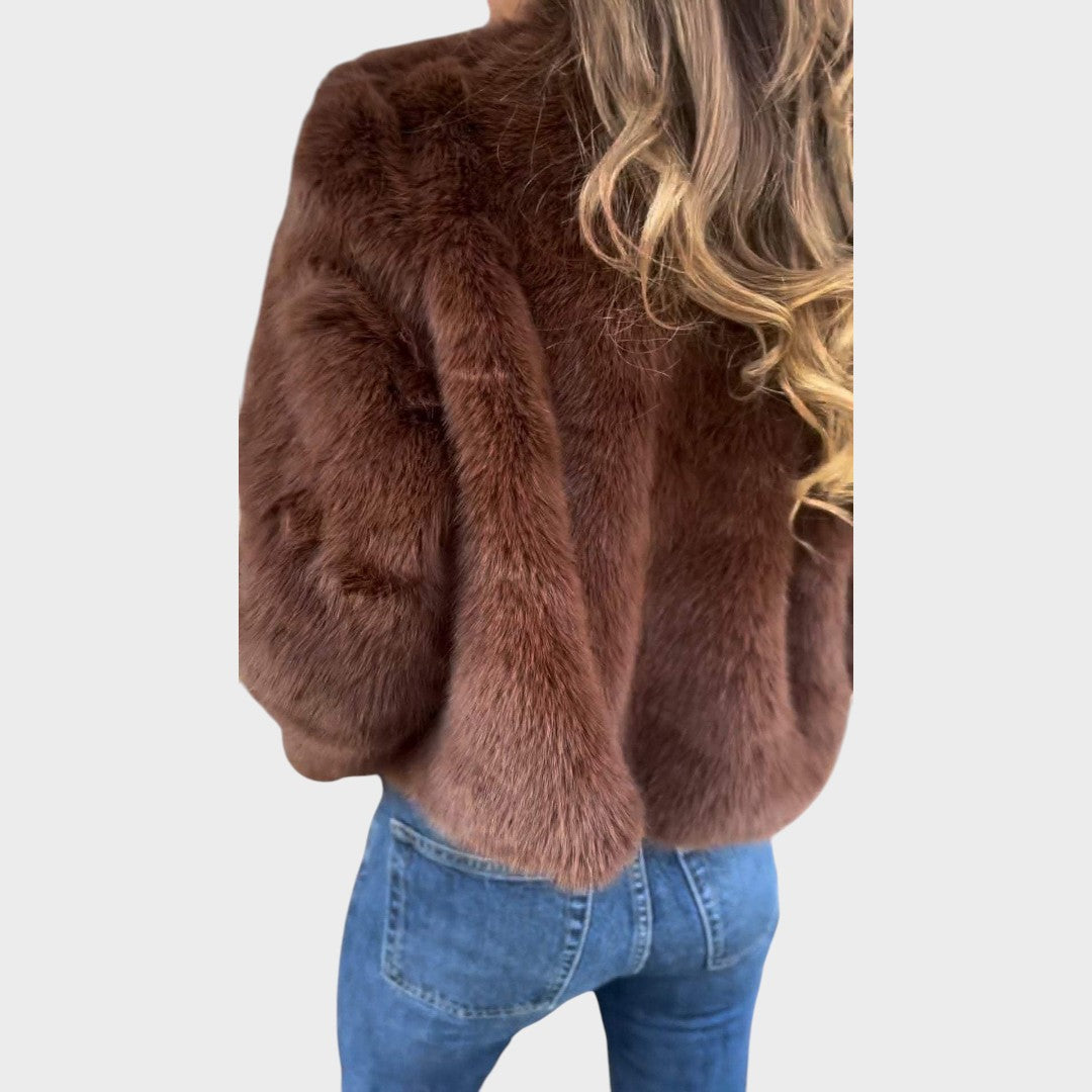 Emma | Abrigo de Peluche con Cierre
