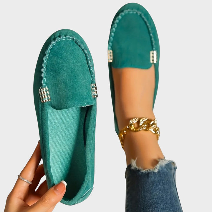Mencía | Mocasines con Detalle Metálico