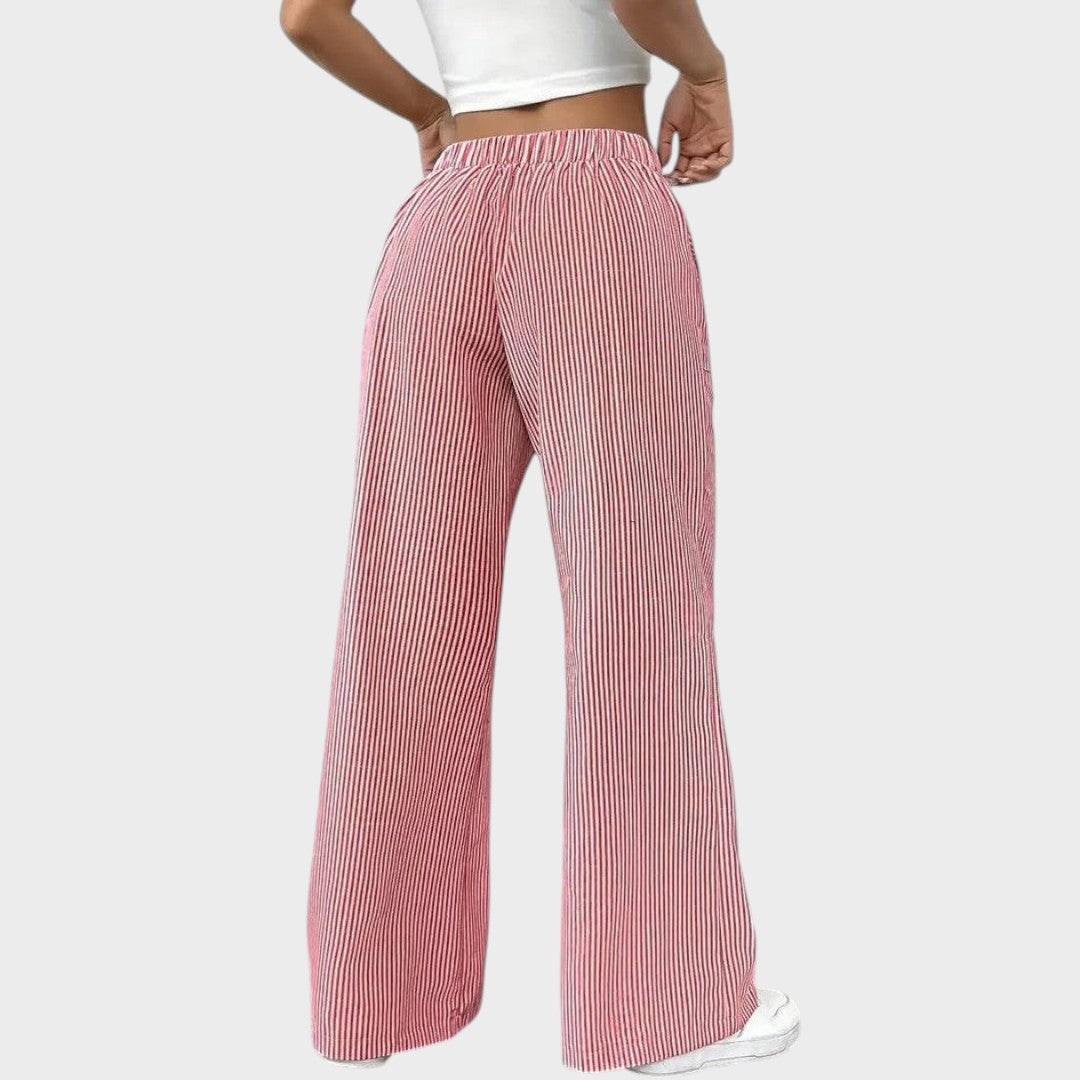 Andrea | Pantalón Ancho con Cordón Ajustable
