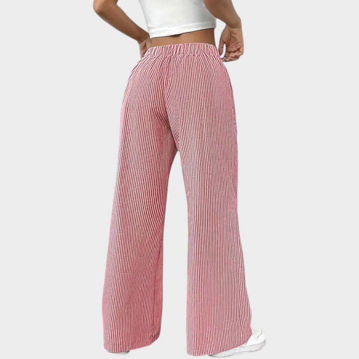 Andrea | Pantalón Ancho con Cordón Ajustable