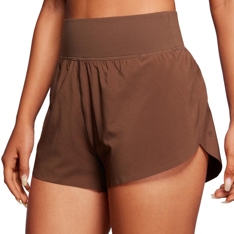 Alabi | Pantalones Cortos Comfy de Cintura Alta con Corte en el Dobladillo