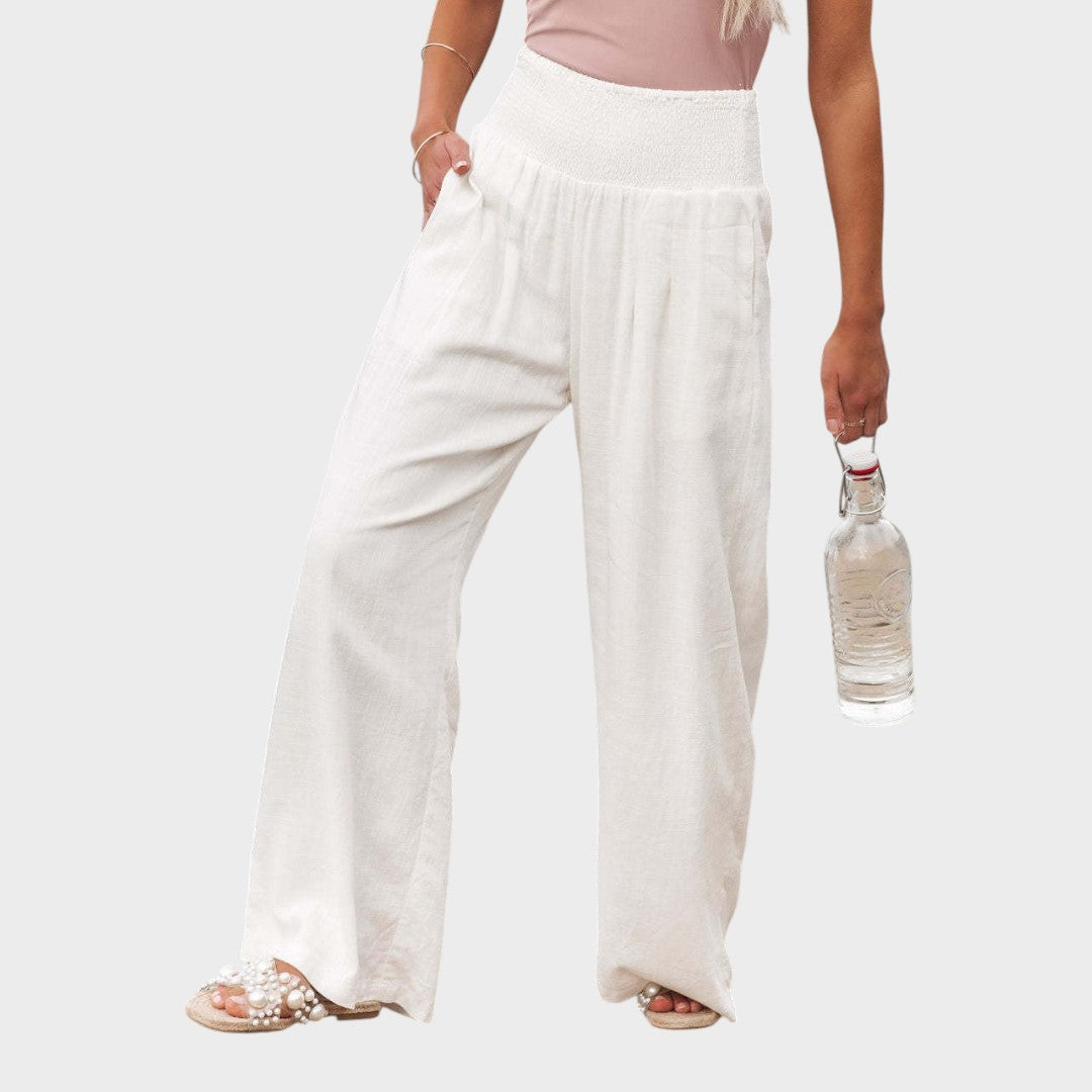 Emilia | Pantalón Suelto de Pierna Ancha