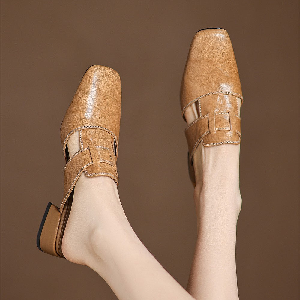 Rosel | Mules Punta Cuadrada