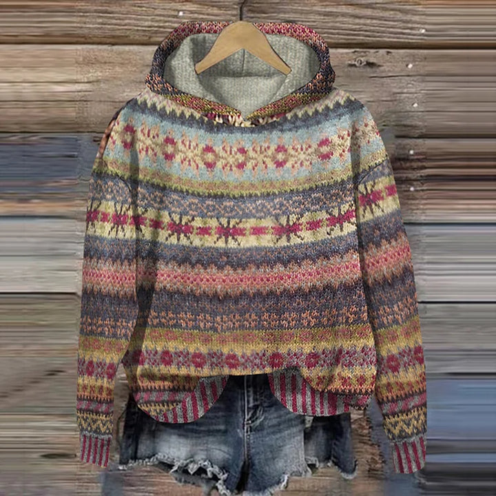 Gaby | Sudadera Étnica Retro