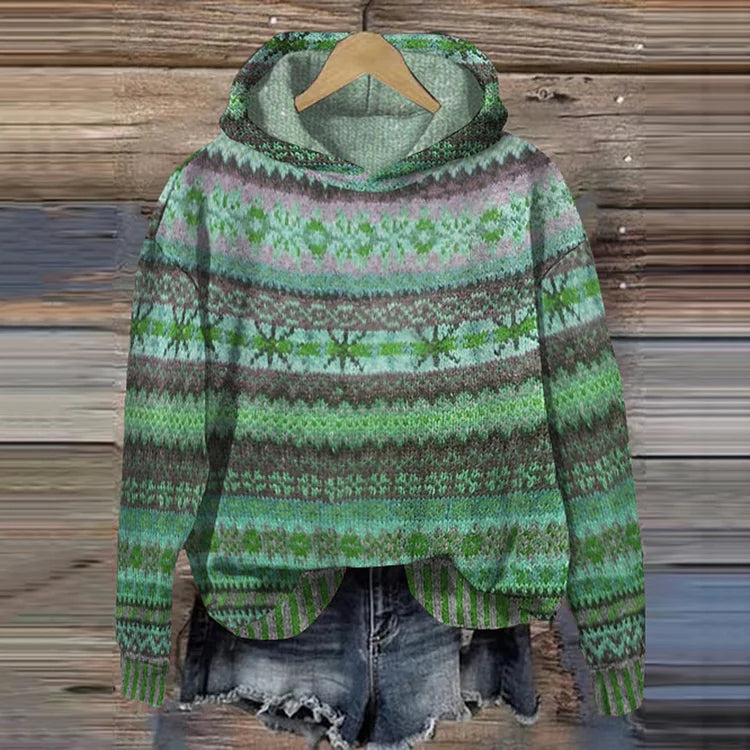 Gaby | Sudadera Étnica Retro