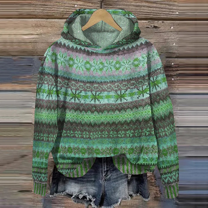 Gaby | Sudadera Étnica Retro
