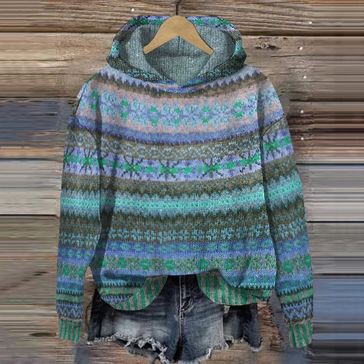 Gaby | Sudadera Étnica Retro