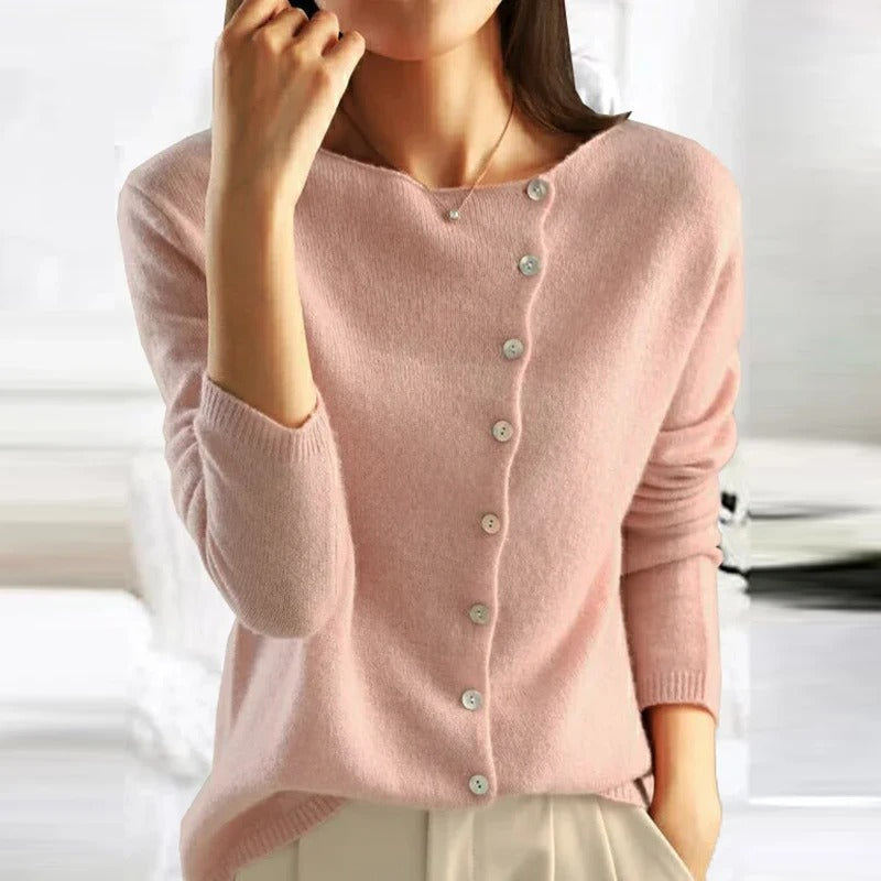 Anais | Cardigan de Botones de Lujo