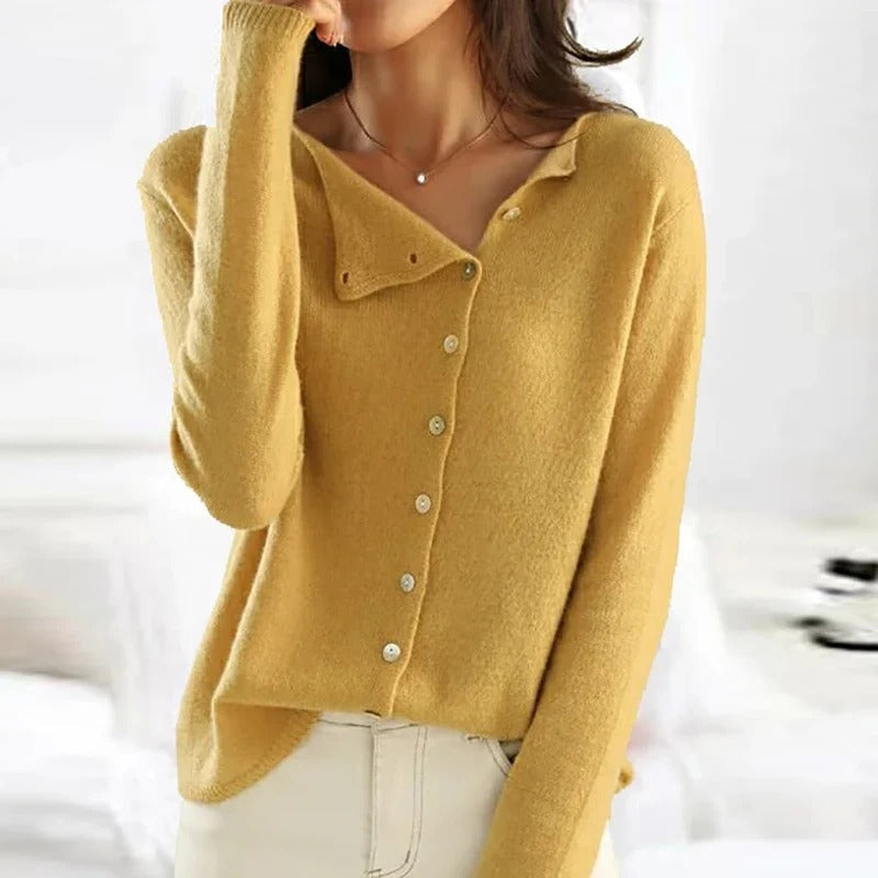 Anais | Cardigan de Botones de Lujo