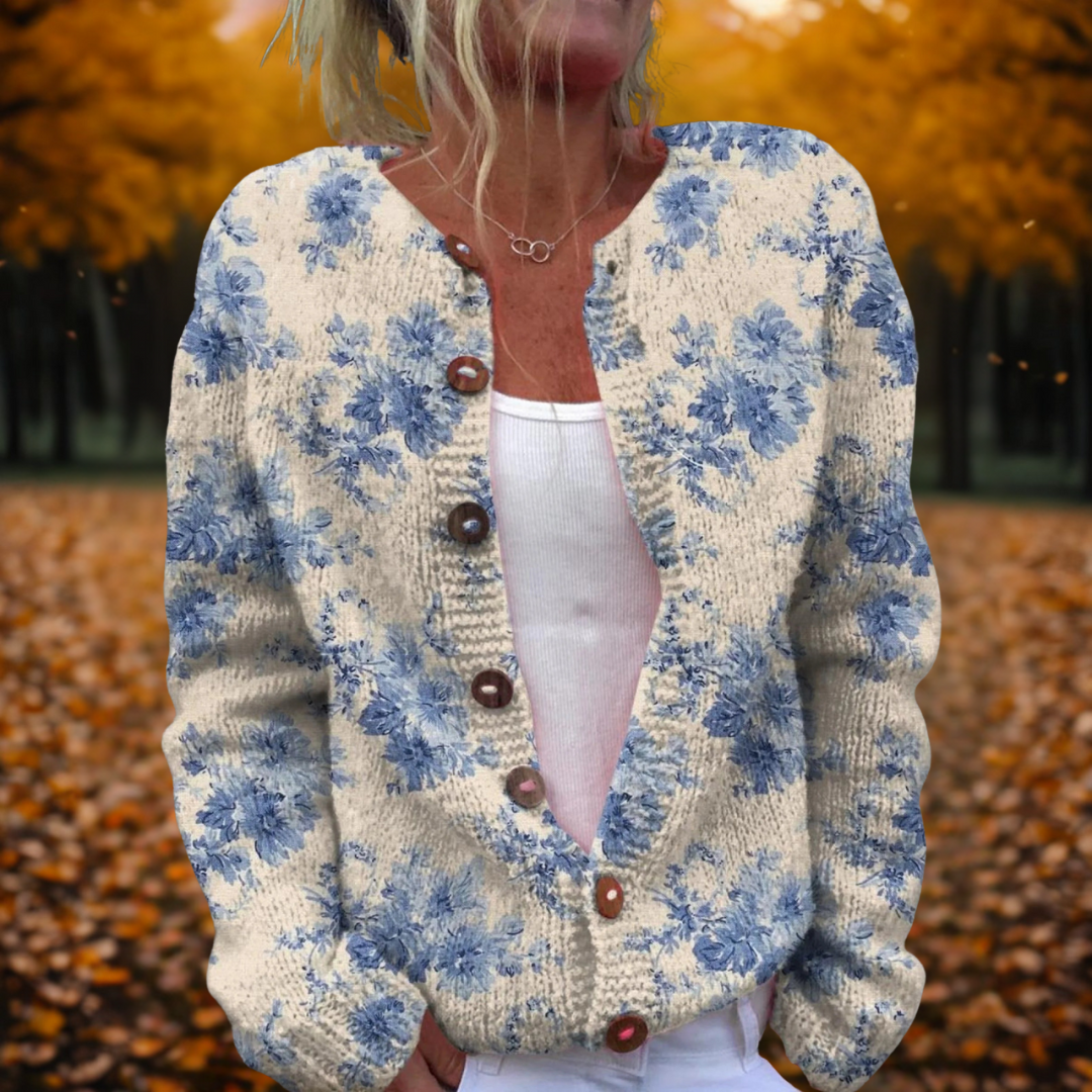 Chelsea | Cárdigan Arte Floral