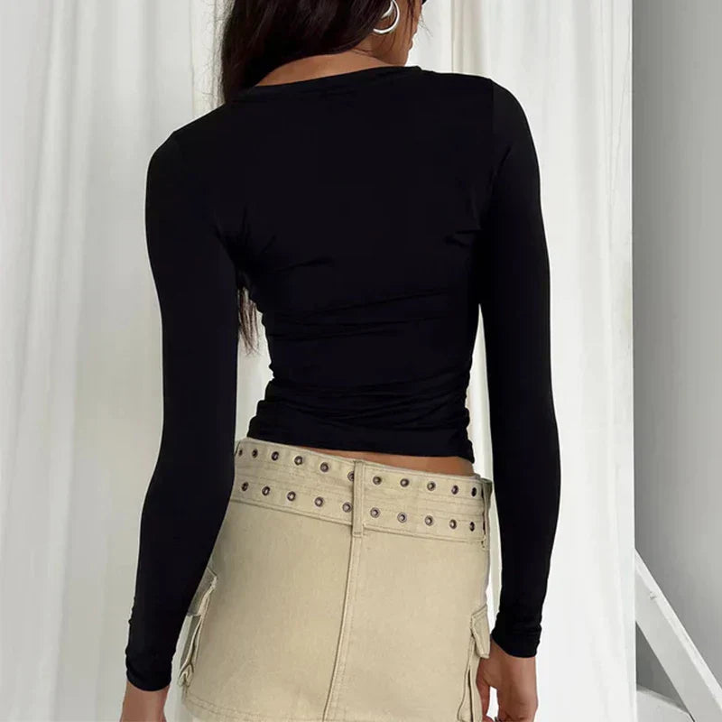 Elspeth | Top Casual Minimalista para Mujeres