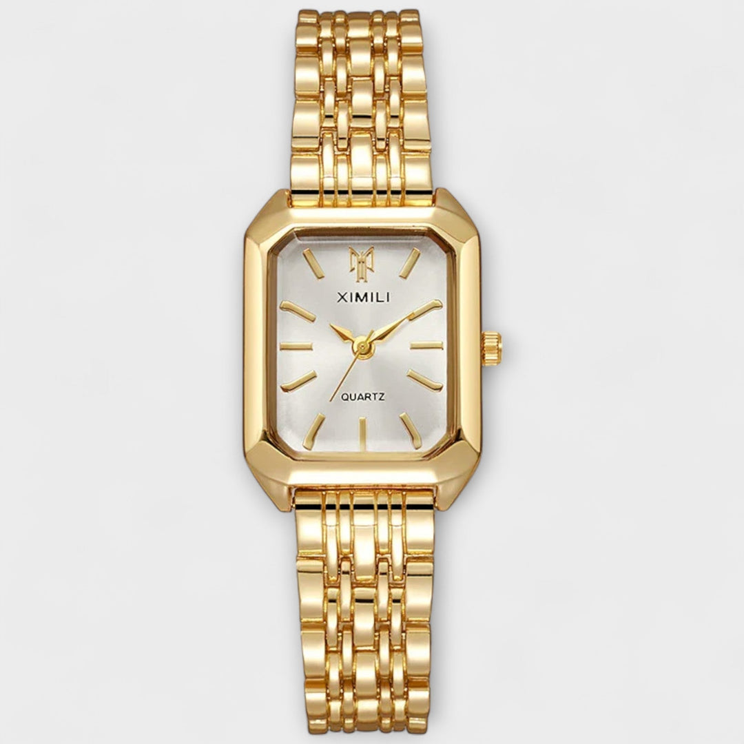 Glam | Reloj Cuadrado Brillante
